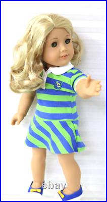 American Girl Lanie Holland 2010 Doll Box Book 18 Dress Free Shipping
