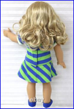 American Girl Lanie Holland 2010 Doll Box Book 18 Dress Free Shipping