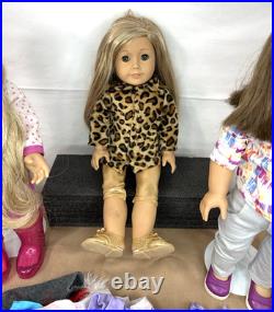 American Girl Large Lot 18 3 Dolls + Clothing & Accessories