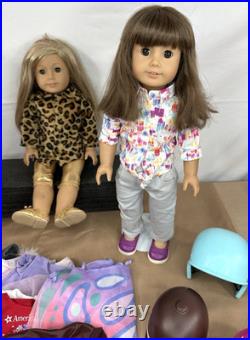 American Girl Large Lot 18 3 Dolls + Clothing & Accessories