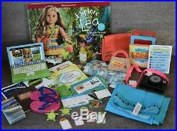American Girl Lea Clark Girl of the Year 2016 DOLL with a TON of EXTRAS + book EUC