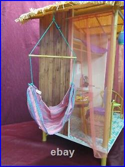 American Girl Lea Clark's Rainforest Hut Bamboo House Furniture Accessories