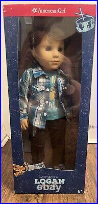 American Girl Logan Everett 18 Doll W Box