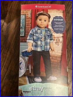 American Girl Logan Everett 18 Doll W Box