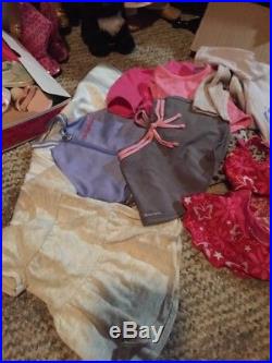 American Girl Lot 2 Dolls And Clothes With Accessories