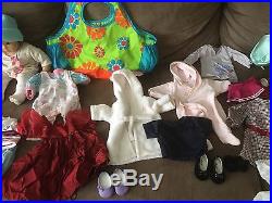 American Girl Lot, 3 Dolls Lots Of Clothes