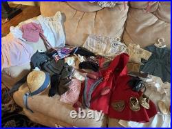 American Girl Lot 6 Vintage Dolls with Clothes Books and Accessories and More