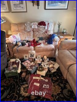 American Girl Lot 6 Vintage Dolls with Clothes Books and Accessories and More