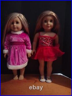 American Girl Lot Of 2 Dolls 2014 And 2011