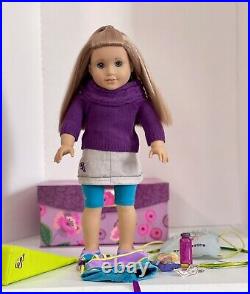 American Girl McKenna Girl of the Year 2012. In Her Rainy Day Set withExtras