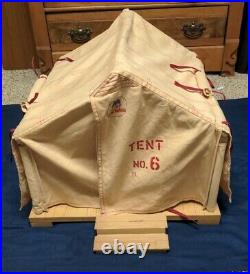 American Girl Molly Camp Gowonagin Tent with Sound Step Nice Condition