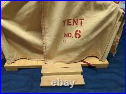 American Girl Molly Camp Gowonagin Tent with Sound Step Nice Condition