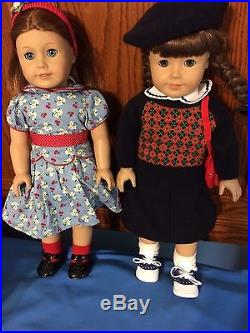 American Girl Molly and Emily dolls, American Girl, Molly, Emily, girls, dolls