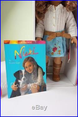 American Girl NICKI Doll Gorgeous, Box, Book