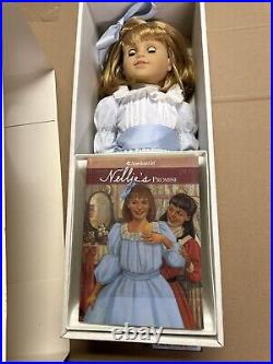 American Girl Nellie 18 Doll with Book Original Box- RETIRED