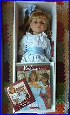 American Girl Nellie O'Malley Doll Used in Box with Accessories