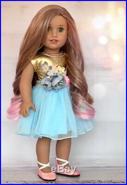 American Girl OOAK Custom DREAMY LEA Unicorn Retired Doll