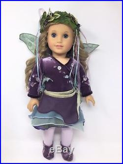 American Girl Pleasant Co. Doll with Retired Wood Fairy Costume RAREAdult Owned