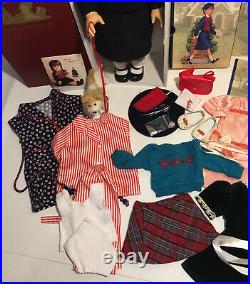American Girl Pleasant Company 18 MOLLY DOLL Outfits & Accessories Lot