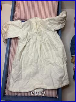 American Girl Pleasant Company 1997 Kirsten Larson Doll, Bed, Pajamas, Books EUC