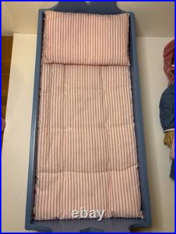 American Girl Pleasant Company 1997 Kirsten Larson Doll, Bed, Pajamas, Books EUC