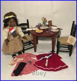 American Girl Pleasant Company Addy Doll With Outfits & Accessories Lot