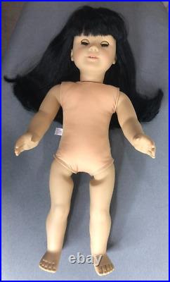 American Girl Pleasant Company Asian 749/76 Doll Refreshed AG Hospital 2 Outfits