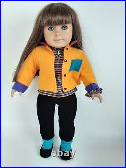 American Girl Pleasant Company Doll GT7 Brown Hair Blue Eyes Bangs Retired 2004