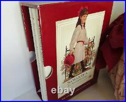 American Girl Pleasant Company Doll Samantha Bed Outfits Books Travel Basket