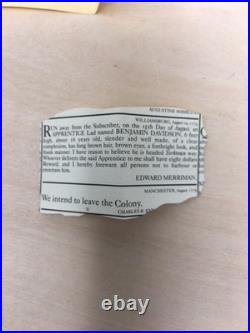 American Girl Pleasant Company Felicity Rescue Kit Complete Summer Story Map Lot