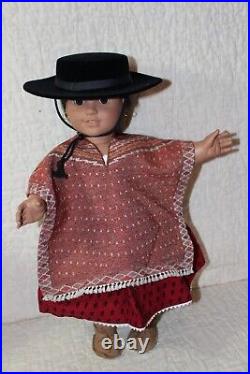 American Girl Pleasant Company Josephina Doll & Winter Outfit Serape, Hat, Skirt