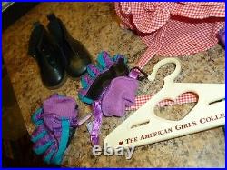 American Girl Pleasant Company Kirsten Doll Boots Felt Socks Meet St. Lucia Work