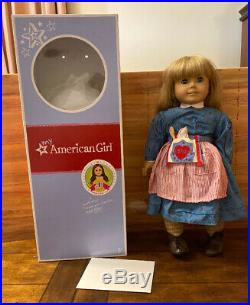 American Girl Pleasant Company Kirsten Doll Rare Hand Signed 1987 Low #1225