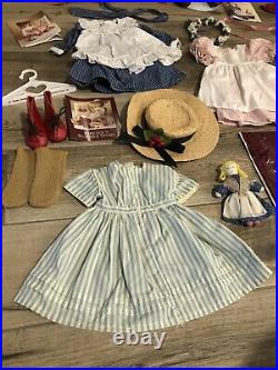 American Girl Pleasant Company Kirsten Lot Doll Clothes Accessories Great Cond