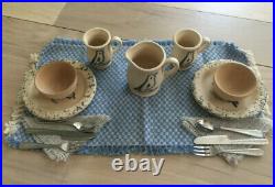 American Girl Pleasant Company Kirsten Rowe Pottery Set Complete EUC RETIRED