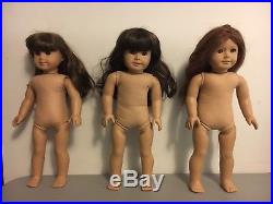 American Girl / Pleasant Company Lot of 3 Dolls