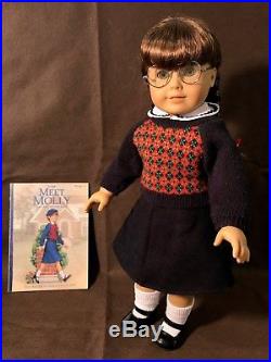 American Girl Pleasant Company Meet Molly McIntire Doll with Extras Retired Mint