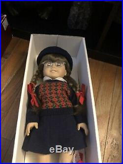 American Girl Pleasant Company Rare White Body Molly Doll With Box