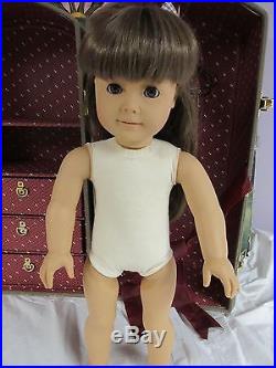 American Girl Samantha's Bicycling Outfit NIB Nellie Straw Hat Hairbow NO DOLL