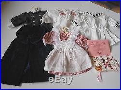 American Girl Pleasant Company White Body Samantha Plus Lot of Clothes