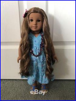 American Girl RETIRED Girl Of The Year Kanani Doll Excellent Condition