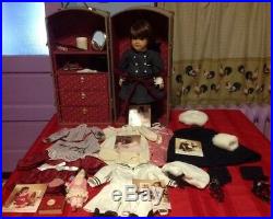 American Girl RETIRED SAMANTHA HUGE Collections Doll, Trunk, Clothes and More