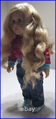 American Girl Retired 18 inch Tenney Grant Blonde Hair Brown Eyes Doll