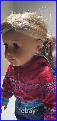 American Girl Retired 18 inch Tenney Grant Blonde Hair Brown Eyes Doll