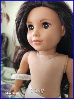 American Girl Retired Doll Maritza Ochoa With Htf Neon Track Outfit