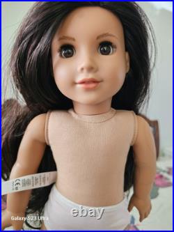 American Girl Retired Doll Maritza Ochoa With Htf Neon Track Outfit