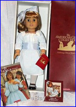 American Girl Retired Nellie 18 Doll & Book New In Box Rare