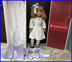 American Girl Retired Pleasant Company Nellie Doll In Box With Necklace & Outfit
