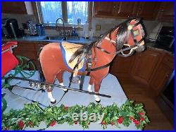 American Girl Retired Samantha Central Park Sleigh WithHorse IOB
