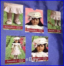 American Girl SAMANTHA Lawn Party Croquet Dress Outfit with Shoes and Socks